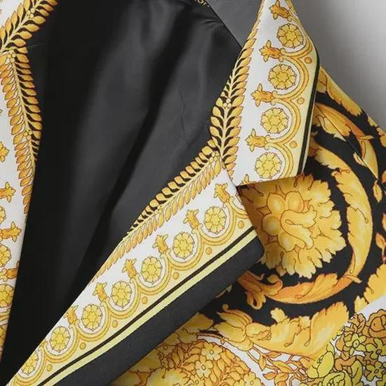 Men's Casual High-End Single Suit Jacket - Trendy, Large Size, One-Piece Delivery.