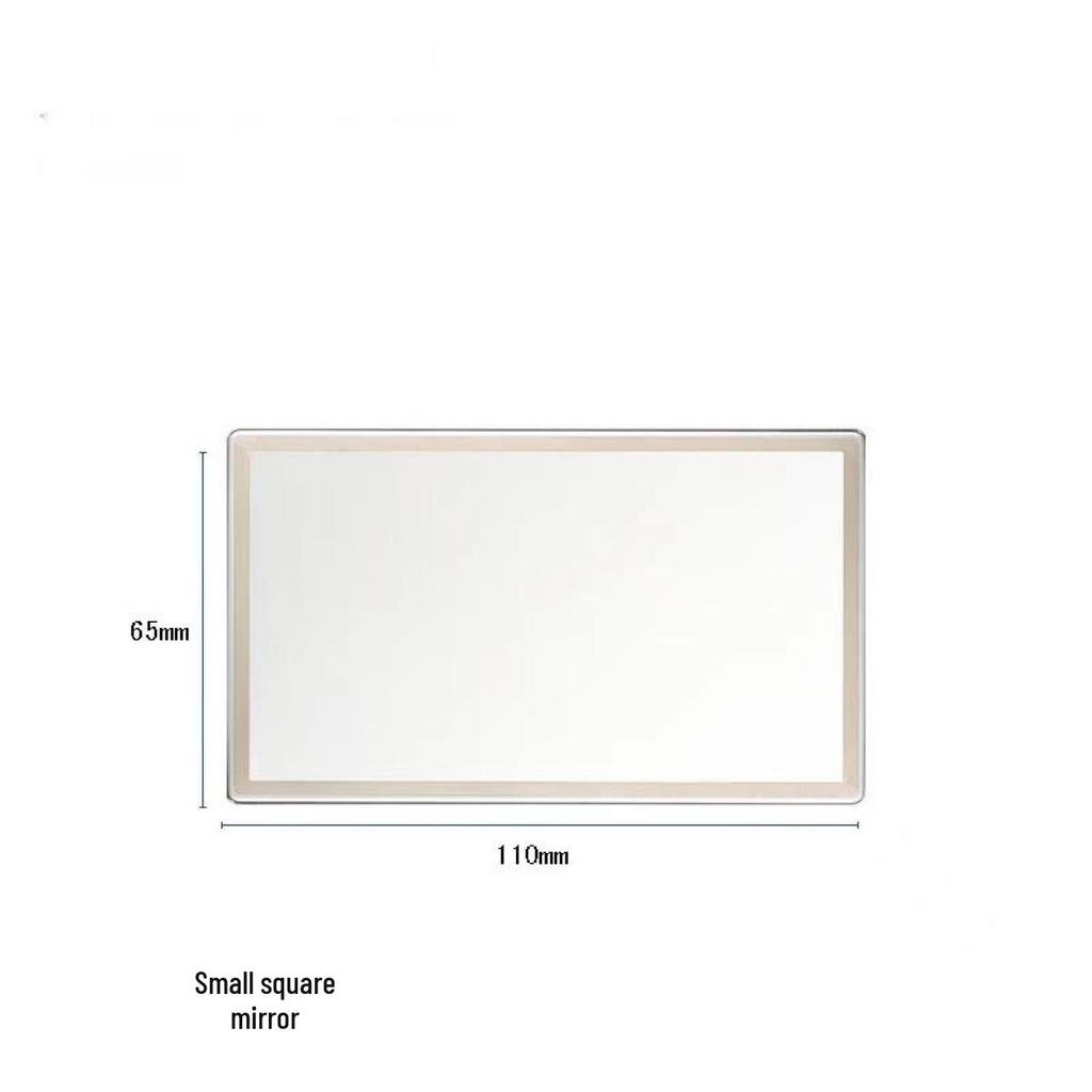 High-Definition Stainless Steel Dual-Use Car Visor Makeup Mirror
