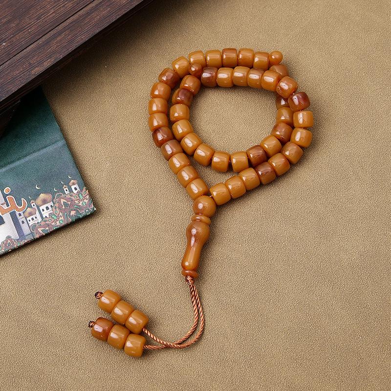 Muslim 45-Bead Tasbih 8x10mm Islamic Prayer Beads Rosary