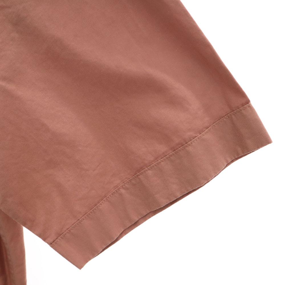 LAD MUSICIAN Made In Japan Short Sleeve Shirt 42 Brown Men's Used