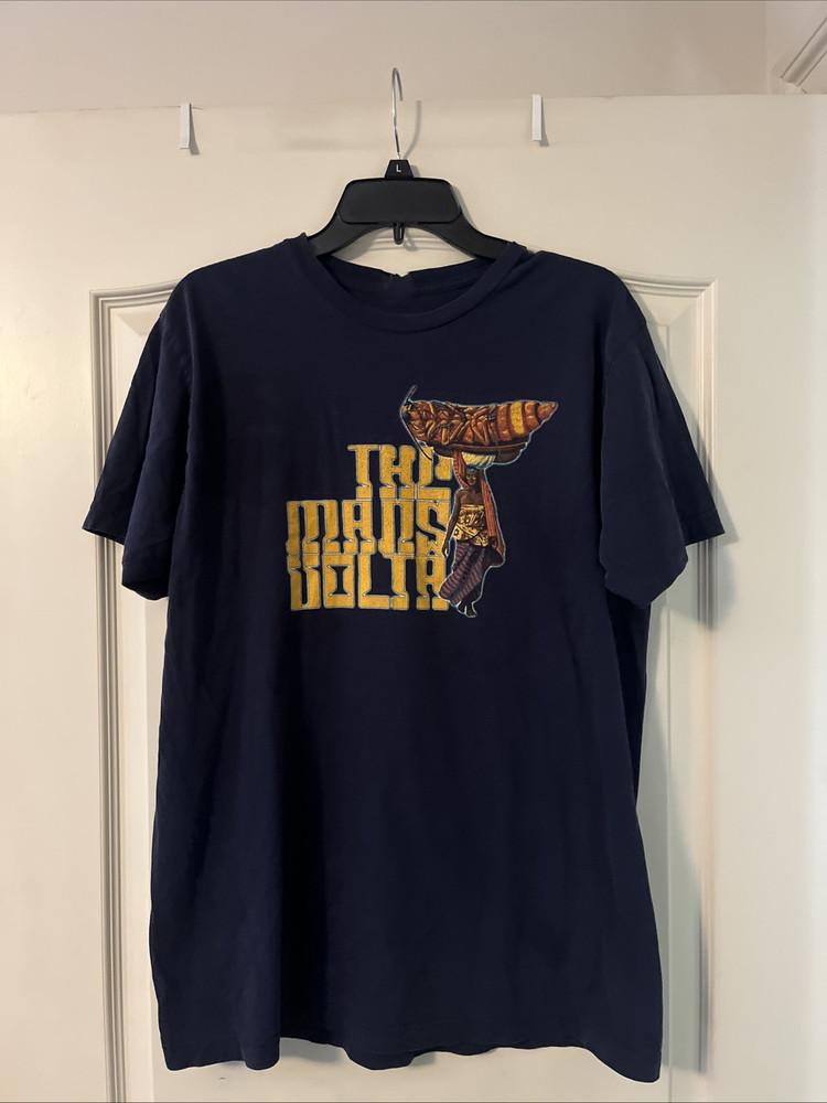 Группа The Mars Volta винтажная Редкая футболка Подарок для фаната S-5XL BM1515 Унисекс футболка S
