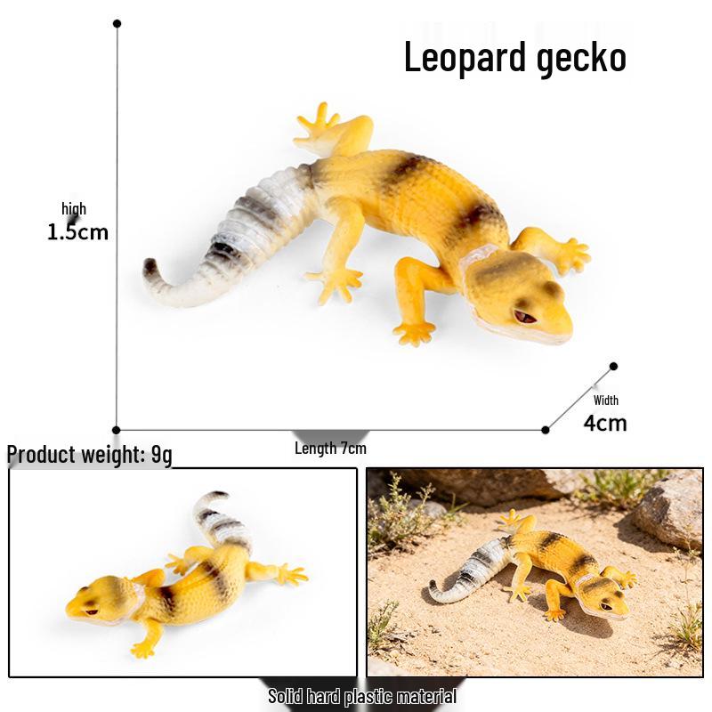 Kids' Cognitive Animal Models: Lemur, Meerkat, Capybara, Orangutan, Eagle, Maned Wolf, Gecko Toy Set