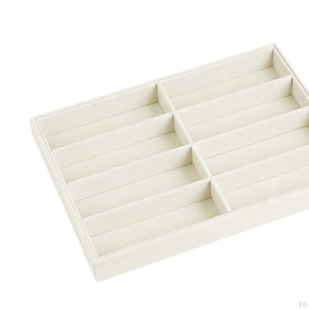 Sunglasses Organizer Tray 8 Grids Glasses Display Saving Jewelry Organizers Container for