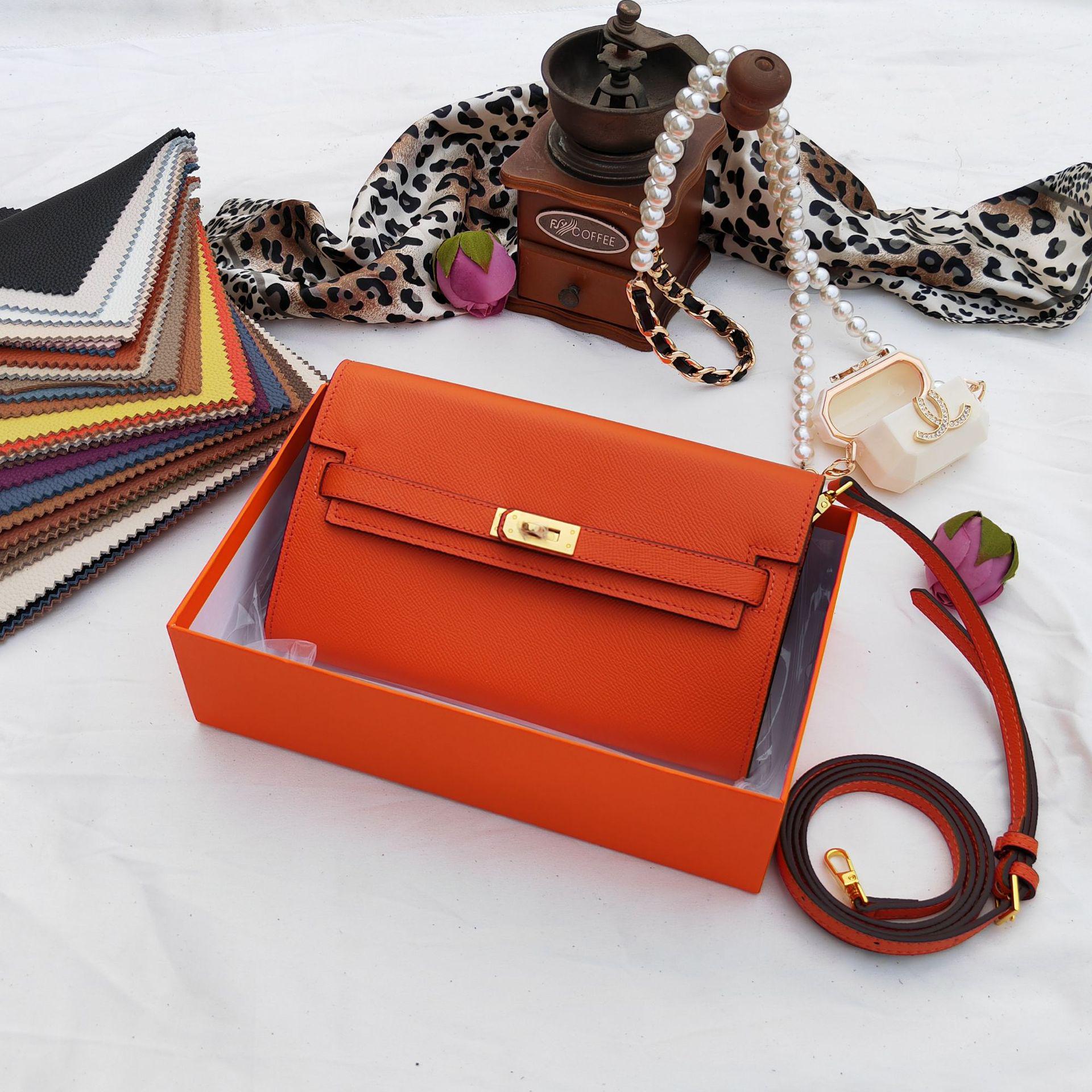 

Женский длинный кошелек из коровьей кожи с рисунком пальмы 2025 года с несколькими отделениями для карт