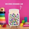 Chirstmas Reward Jar With Tokens Funny Motivating Incentive Kids Novelty Gifts