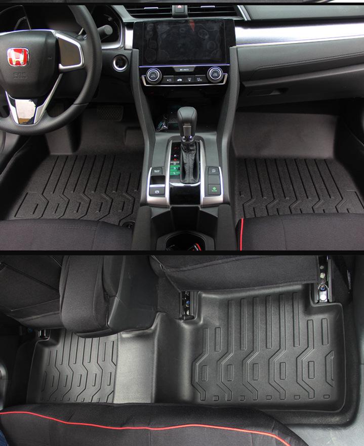 Eco-Friendly TPE Waterproof Non-Slip Floor Mats for New Dodge Ram