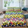 Leopard Bedding Set Queen King Soft Bedclothes Twin Bohemian Print Duvet Cover with Pillowcase Polyester Quilt Cover for Adults