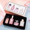 New Flower Story Women's Perfume Set: Four-Piece Gift Box with Long-Lasting Light Floral Fragrances - Flower Joy & Blooming Scents