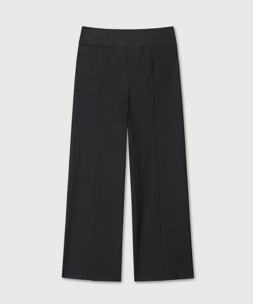 Daibeuinumeon Wrap Wide Tie Pants (Black)