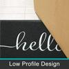 Olanly House Welcome Doormat Door Mat Dirt Resistant Entrance Foot Mat Outdoor Soft Kitchen Rug Absorbent  Non-Slip Floor Carpet