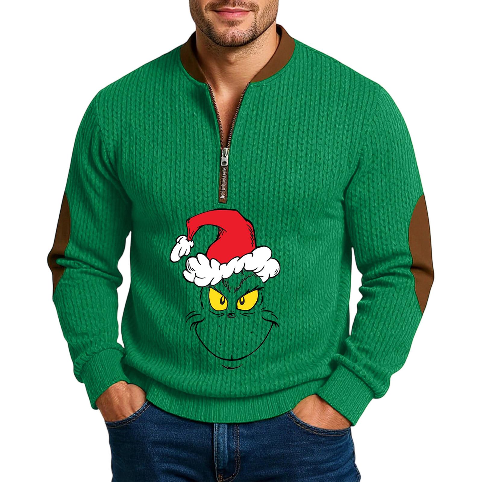 

Men S Outdoor Zipper Long Sleeved Sportswear Casual Sweatshirt S