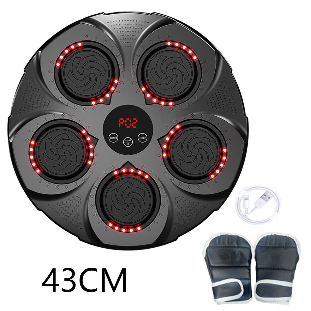 Smart Music Boxing Machine Wall Target Sandbag Relaxing Agility Reaction Training Target Bluetooth-Compatible Boxing Active