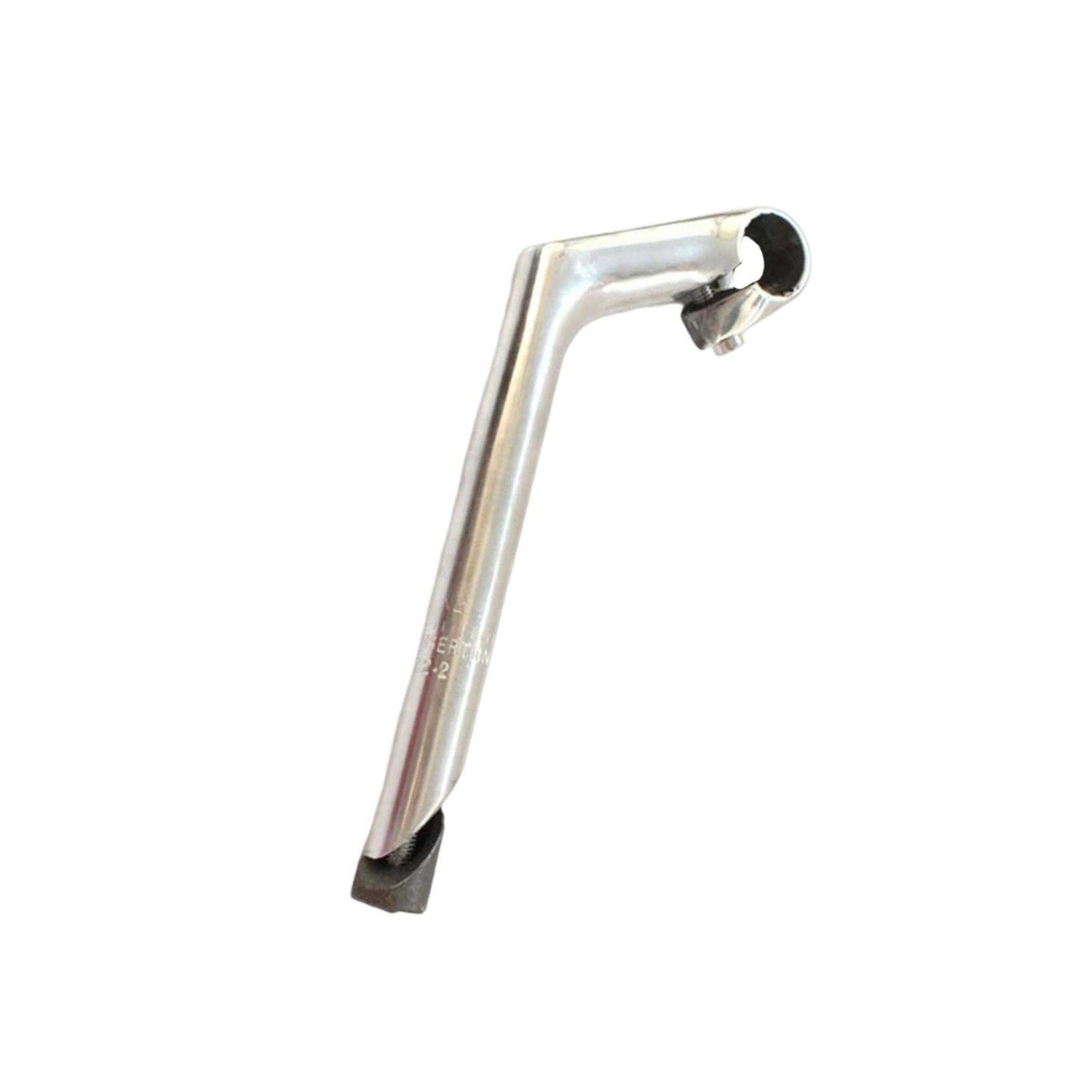 Durable Handle Bar Stem 2mm Frame Gooseneck Riser Stem for Long-lasting Performance серебряный