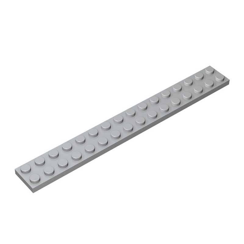 Non-Toxic Moc 10Pcs 4282 2X16 Plate Building Blocks Kit High-Tech Board Light Panel Bricks Particle Idea Toys Children Birthday Kid Gifts