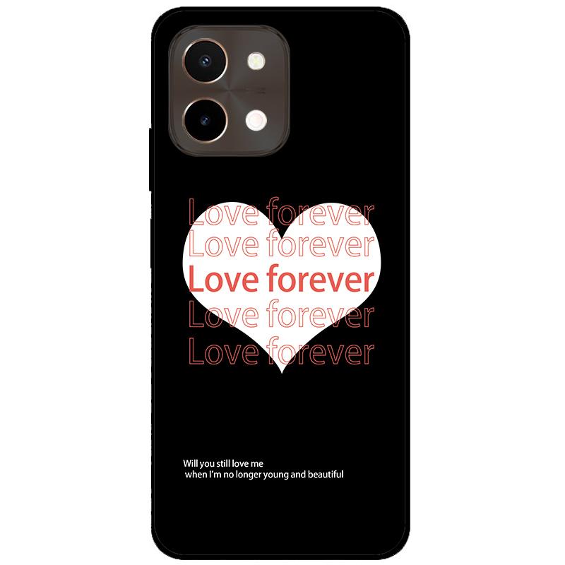 For Vivo Y28 4G Case 6.68'' Black TPU Silicon Cartoon Protection Cover for VivoY28 Y 28 4G Shockproof Capa Wolf Animals Soft Bag