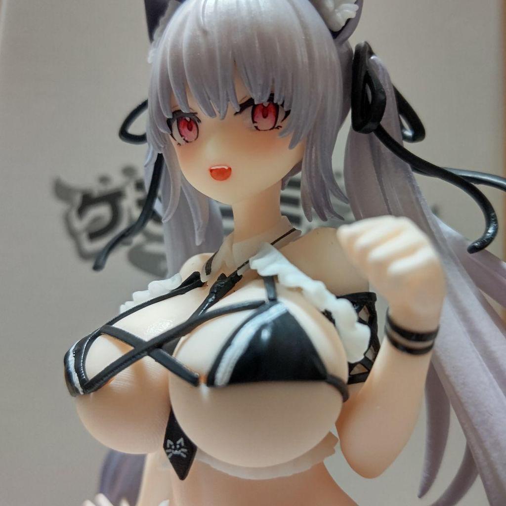 [USED] B'full 1/7 scale figure, Kemomimi Academy, Alvina, opened