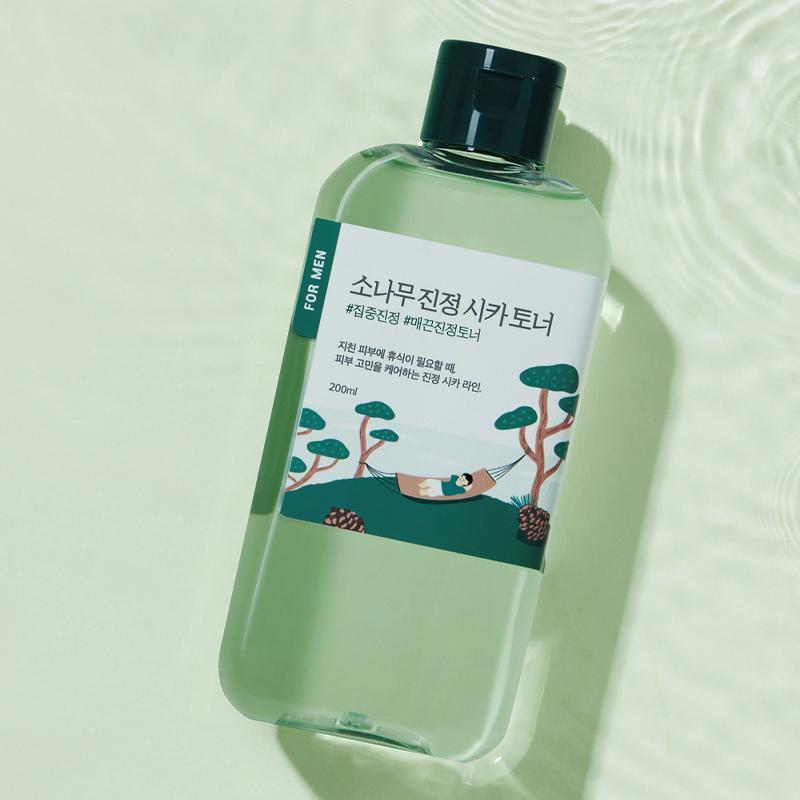 ROUND LAB For Men Pine Tree Soothing Cica Toner 200ml