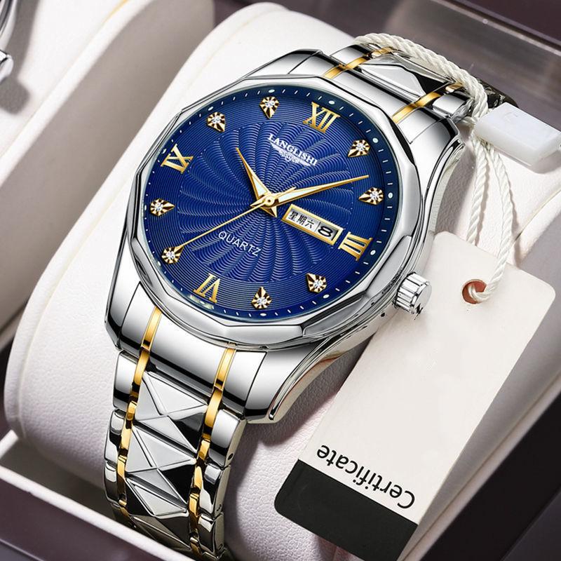 New TOP Brand Luxury Men's Watch With Box Men's Male Waterproof Men's Quartz Watches