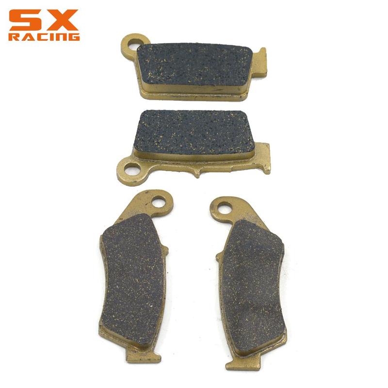 Motorcycle Front Rear Brake Pads For Yamaha YZ125 YZ250 YZ250F YZ250X YZ450F WR450F YZ YZF WR 125 250 450 F FX 2008-2018