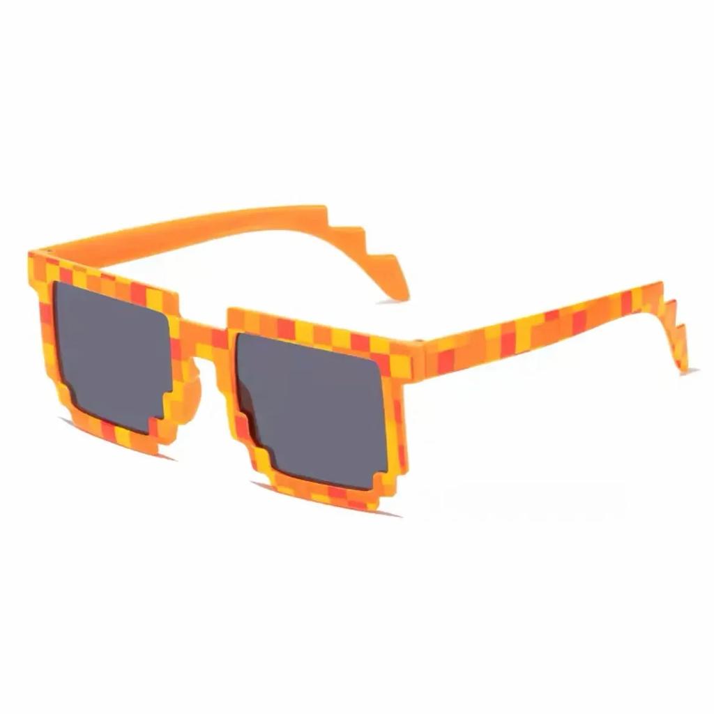 Funny Mosaic Sunglasses Fashion Party Sun Protection Ultra Light Glasses Personality Walk The Show
