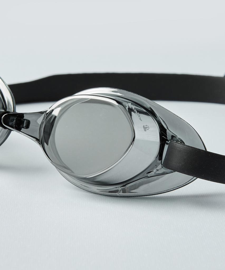 Laelliseupocheu [Nrue019Mr Blk] Mirror-Coated No-Packing Goggles
