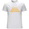 Written and Directed by Quentin Tarantino T-Shirt Unisexny Movies Top Shirt T-Shirt White