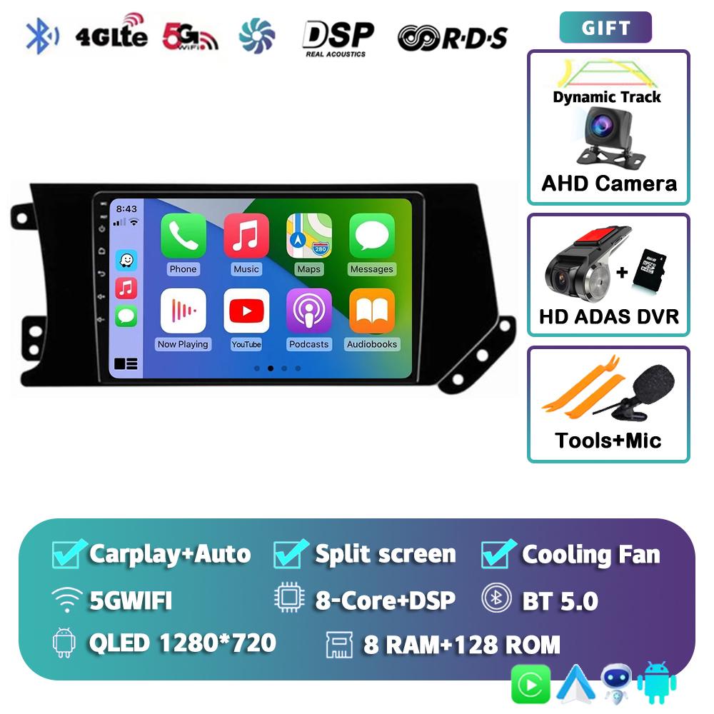 Android 14 Carplay Auto Car Radio For Haval F7 F7X 2019-2020 Multimedia Video Player Navigation GPS 8-Core WiFi+4G DSP Stereo BT