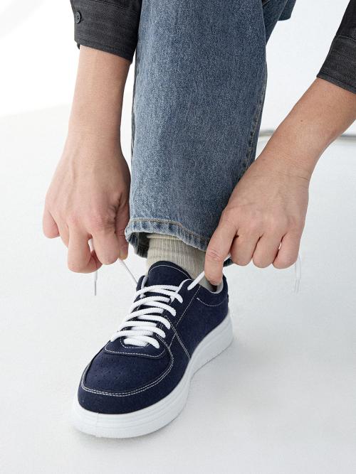 [BSQT by Classy] Кроссовки Court со швом GO38 Verden 5014882832 Navy-255
