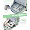 Sac à dos d'école pour femmes, hommes, sac d'école pour garçons et filles, sac à dos universitaire, sac à dos Brevite, sac à dos pour ordinateur portable