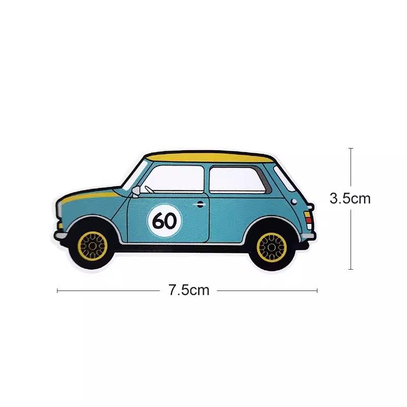 Auto Dekorationsaufkleber für Mini Cooper S JCW R50 R53 R55 R56 R60 F54 F55 F56 F60 Countryman Clubman Autoaufkleber Zubehör