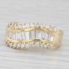 Dazzling Inlaid White CZ Women's Ring Exquisite Gold Color Geometry Daily Wear Party Jewelry Anniversary Gift