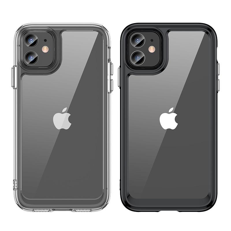 Applicable to colorful Apple 11 mobile phone case 11Pro mobile phone case IP11Pro Max all-inclusive acrylic solid color anti-drop