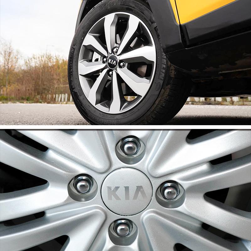 WLCT1 4pcs 58mm Car Wheel Center Hub Caps Auto Accessories For KIA Rio K3 K5 Sportage K6 Picanto Optima Ceed 3 4 Sorento Sorento KX1