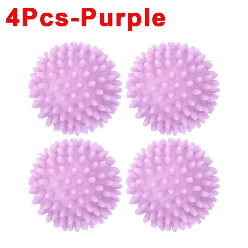 4/1Pcs Magic Laundry Balls For Washing Machine Reusable Anti-Winding Drying Fabric Softener Ball Household Laundry Cleaning Tool