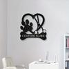 Custom Pet Spa Metal Wall Art - Personalized Name Sign - Modern Decor - Ready To Hang - Metal Sign