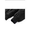  Zipper Up Bomber Jacket Men Quilted Padded Casual Winter Outerwear