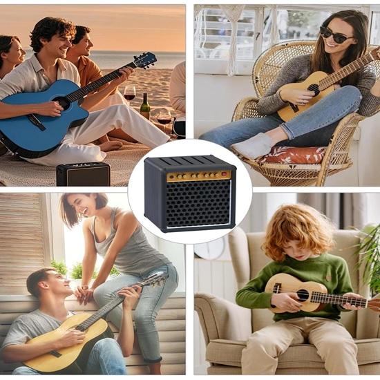 Guitar Pick Holder, Guitar Pick, for Guitar Players Lovers Guitar Picks Organizer Simulation Speaker Desktop Ornaments Gift