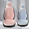 Business Style Integrated Headrest Car Seat Cushion, for Single Front Seat, Durable & Wrinkle-Resistant, All-Season Use