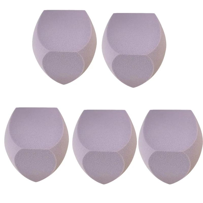 

Большой размер Спонж для макияжа Пуховка для тональной основы 5 шт Влажное и сухое двойное использование Мягкие спонжи для макияжа Пуховки Блендер для макияжа Косметический инструмент