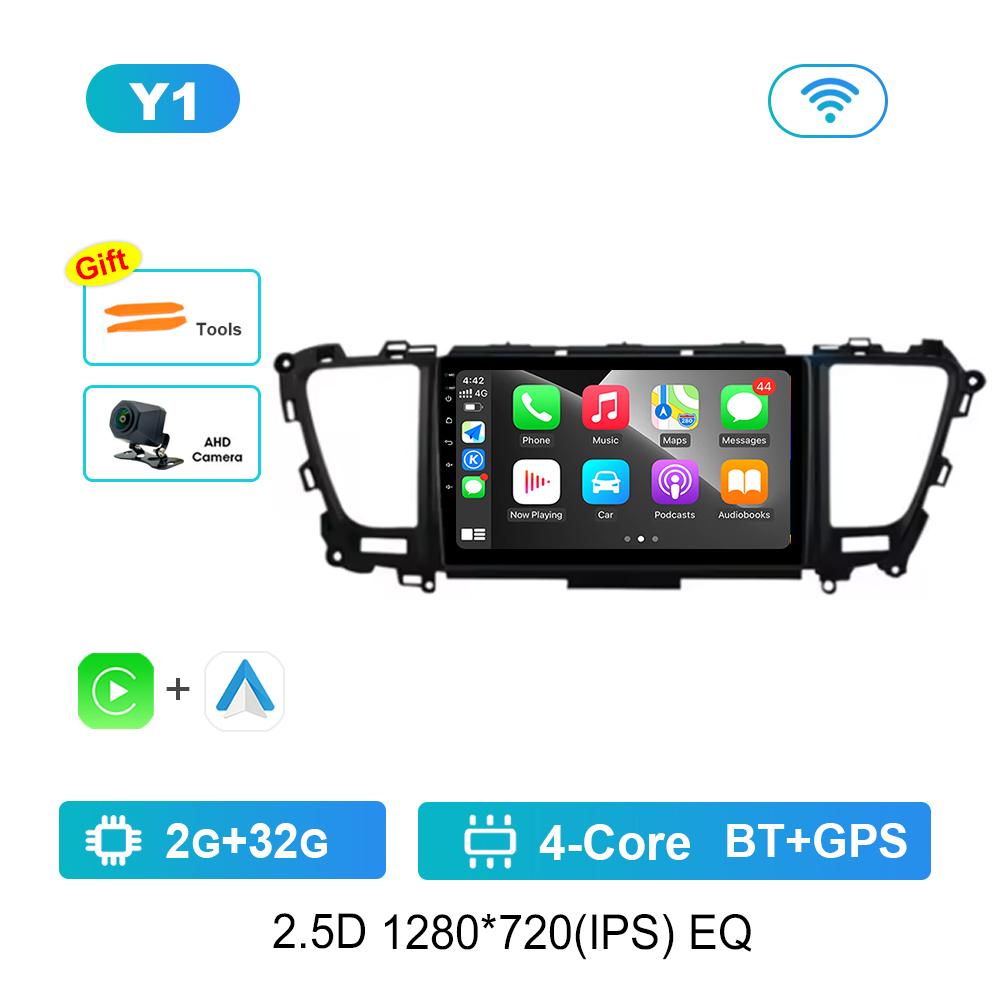 9'' Android System for Kia Carnival Sedona 2014 - 2020 Car Radio Multimedia Player DSP Stereo GPS Navi Carplay 4G Bluetooth WiFi