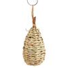 Grass Woven Bird Nest Natural Safe Hanging Hand Woven Hummingbird Nest for Indoor Outdoor