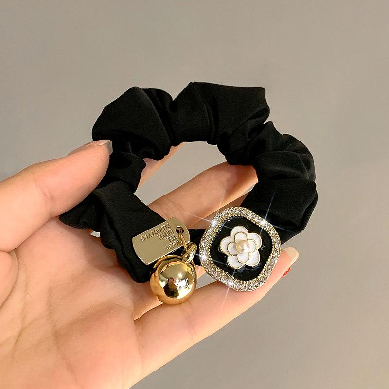 Mori Fairy Style High-Elasticity Hair Tie - Durable Leather-Covered Hair Rope for Women