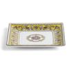 [Offiziell importiert] Wedgwood Florentine Citron Quadratisches Tablett, ca. 14,5 cm, Gelb, Produktnummer 1076509