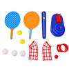 Kids Pitching Machine Toy Eye Catching Birthday Gift 2 In 1 Baseball Tennis Pitcher Toy For Backyard