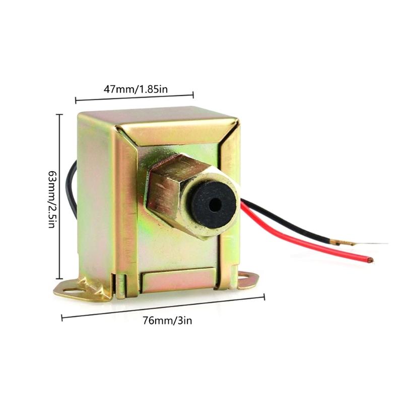 Universals 12V Electronic Inline Fuel Pump 3-6PSI Pressure Gas Petrols Diesels 40104 40106 40107 P502