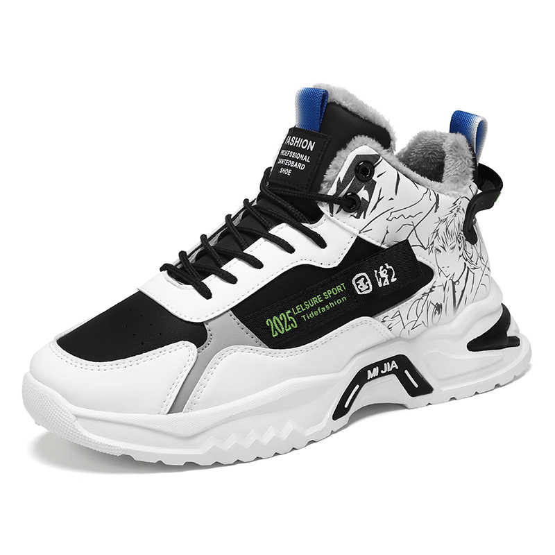 Fashion Thick Bottom With Lacing Women's Platform Heel Shoes Green Boots For Women Summer Shoes Low Heel Sneakers Sports Shuse