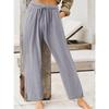 Pantaloni da donna Pantaloni casual estivi Pantaloni da donna tinta unita Pantaloni da casa