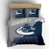 Set Biancheria da Letto Vancouver Canucks Set Copripiumino Copripiumino Federe (1 * Copripiumino 2 * Federe, senza piumino)