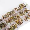 80pcs Galvanized Hose Clamps Spring Clip 615mm Tube Clamp Fastener Assortment Set