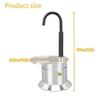 Portable Aluminum Coffee Pots 50Ml Stovetop Coffee Maker Perfect For Single Coffee Lover And Convenient Space